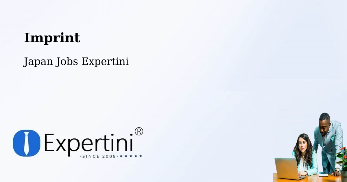 Imprint – Gujō Shi - Japan Jobs Expertini